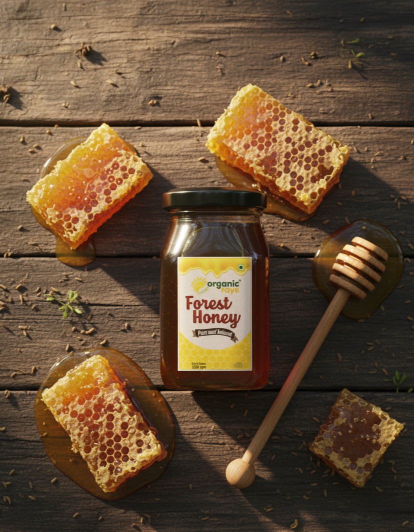 Organic Forest Honey 250gm - 100% Natural Raw Honey