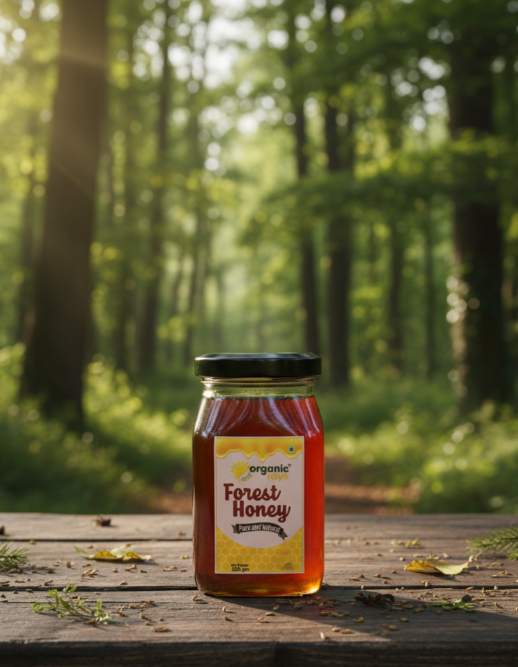 Organic Forest Honey 250gm - 100% Natural Raw Honey